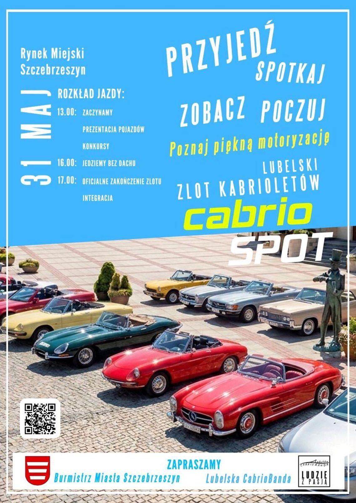 Szczebrzeszyn: Zlot kabrioletów Szczebrzeszyn: Zlot kabrioletów