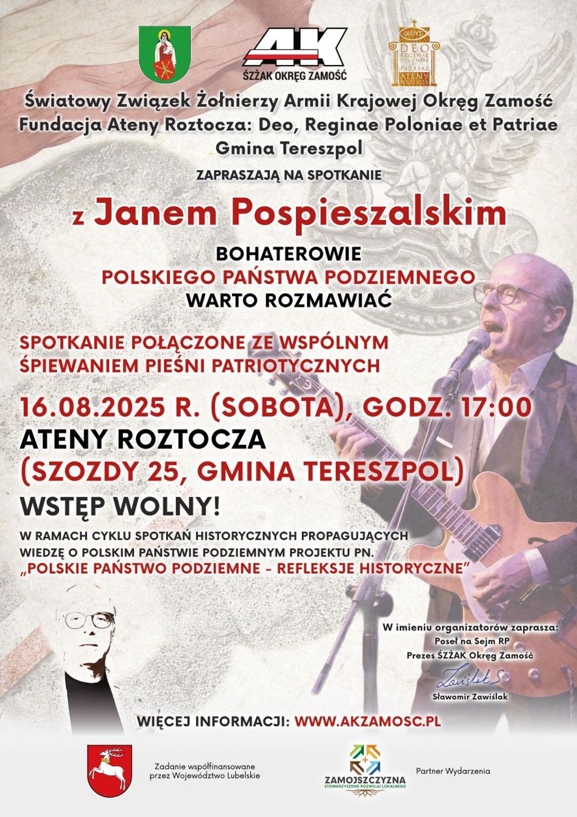 Szozdy: Spotkanie z Janem Pospieszalskim