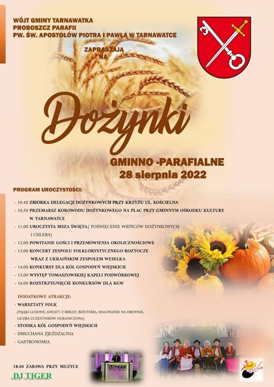 Tarnawatka: Dożynki gminno-parafialne Tarnawatka: Dożynki gminno-parafialne