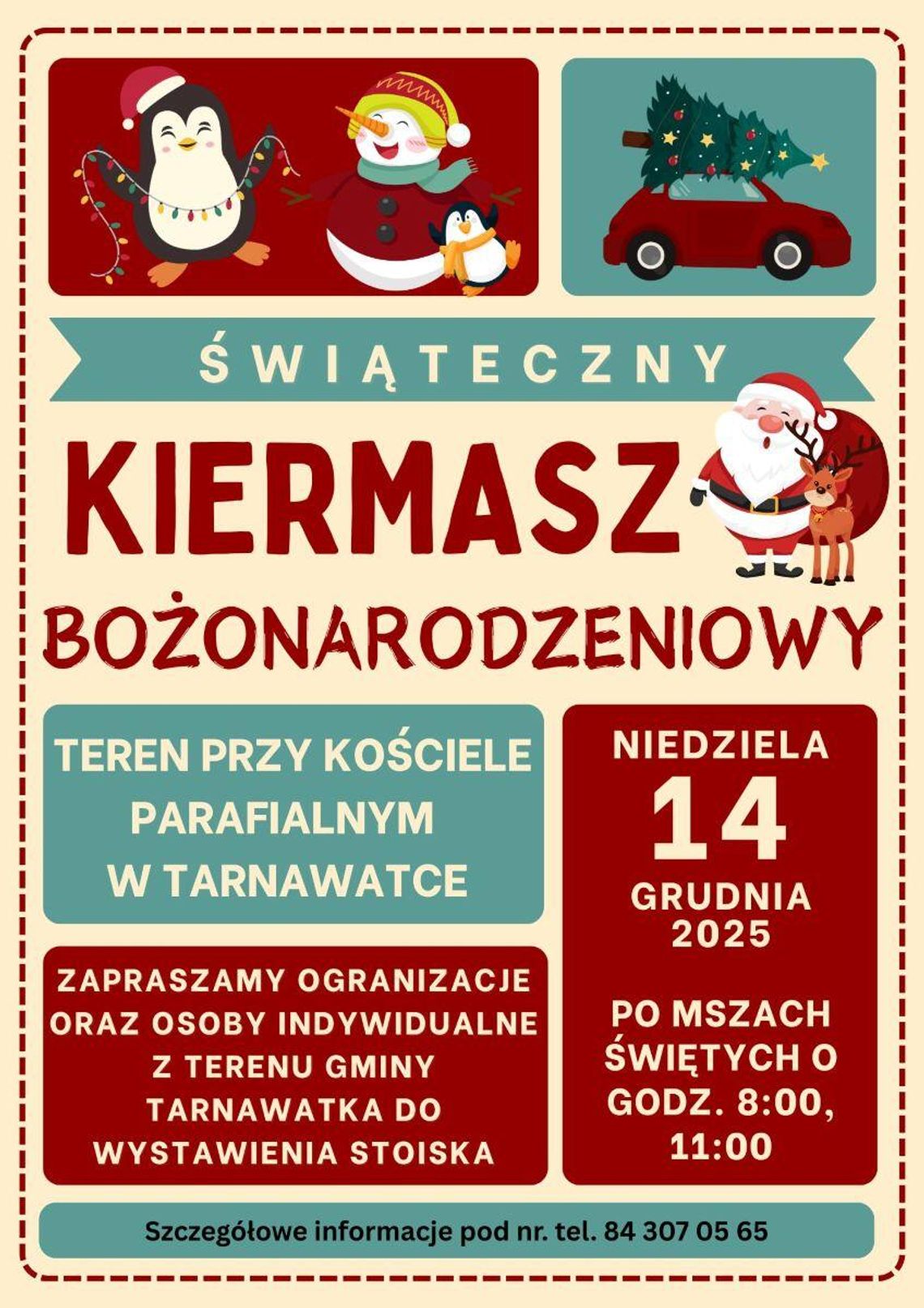 Tarnawatka: Kiermasz Bożonarodzeniowy