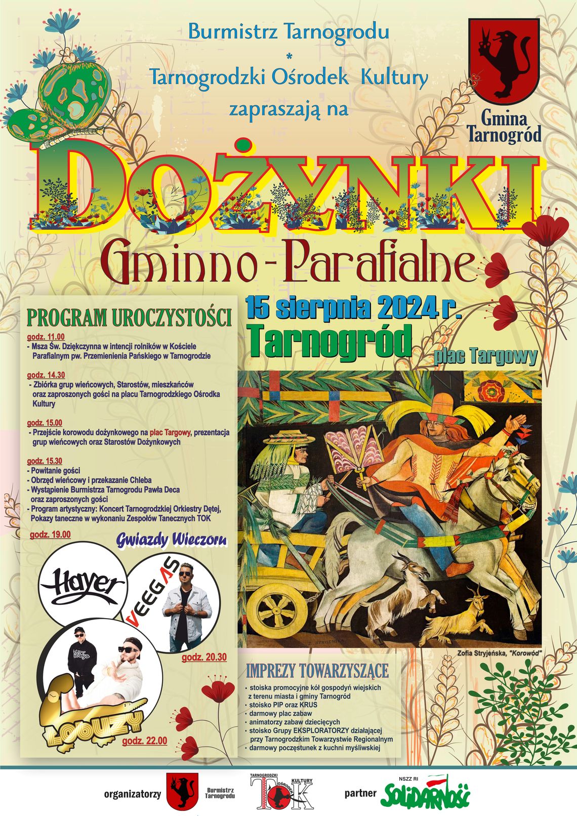 Tarnogród: Dożynki gminno-parafialne