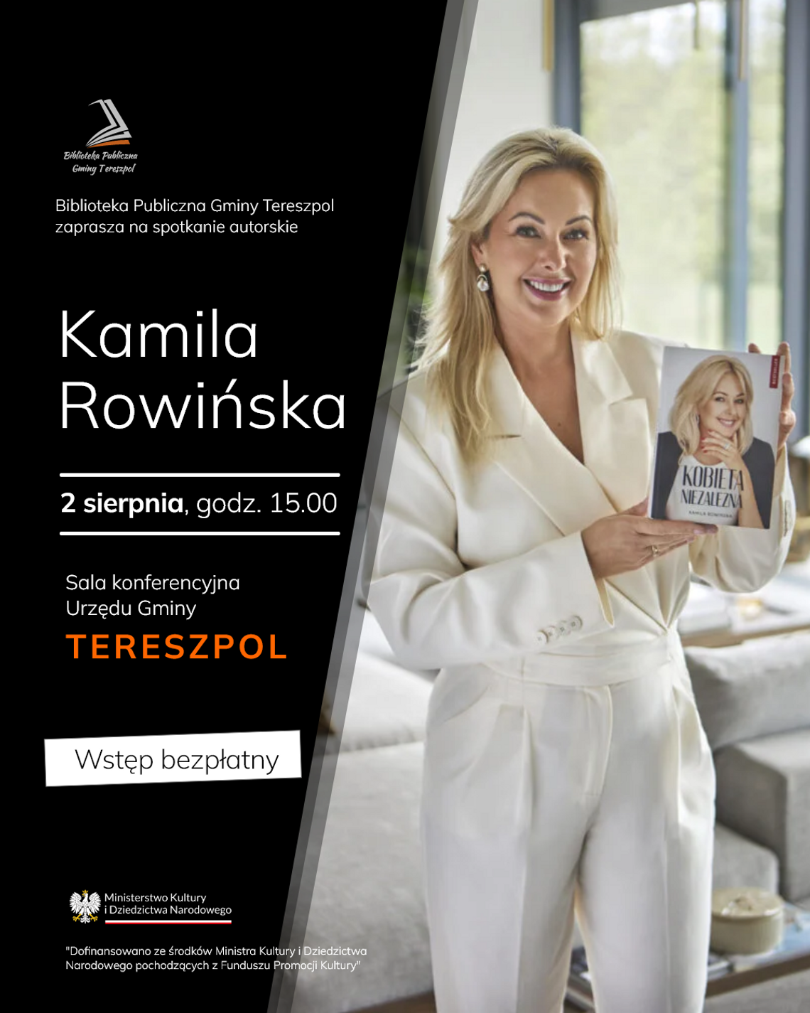 Tereszpol-Zaorenda: Spotkanie z Kamilą Rowińską