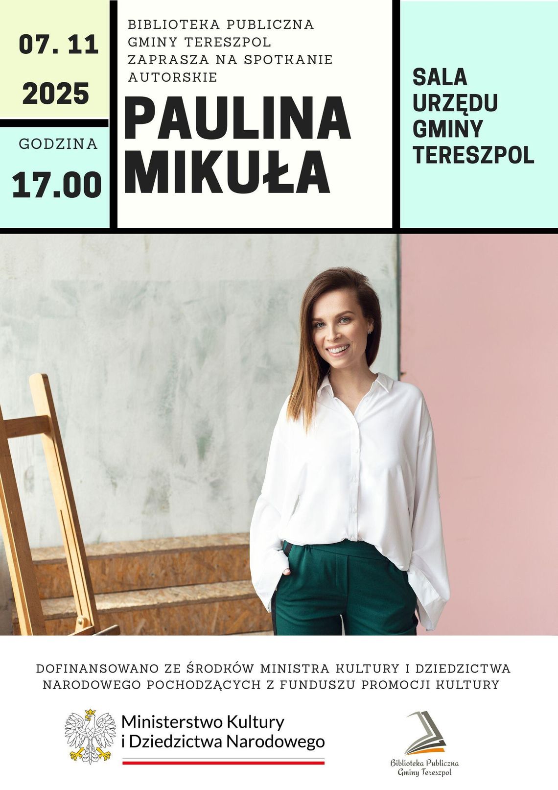 Tereszpol-Zaorenda: Spotkanie z Pauliną Mikułą