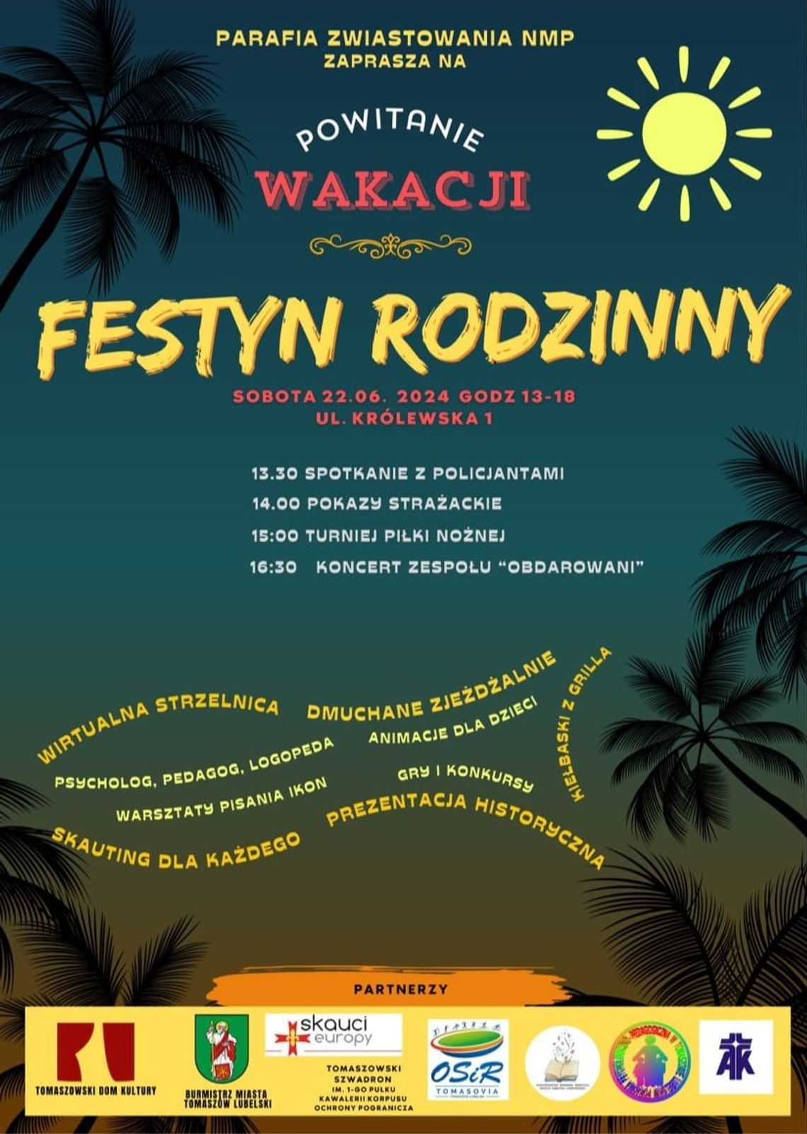 Tomaszów Lub.: Festyn Rodzinny na powitanie wakacji