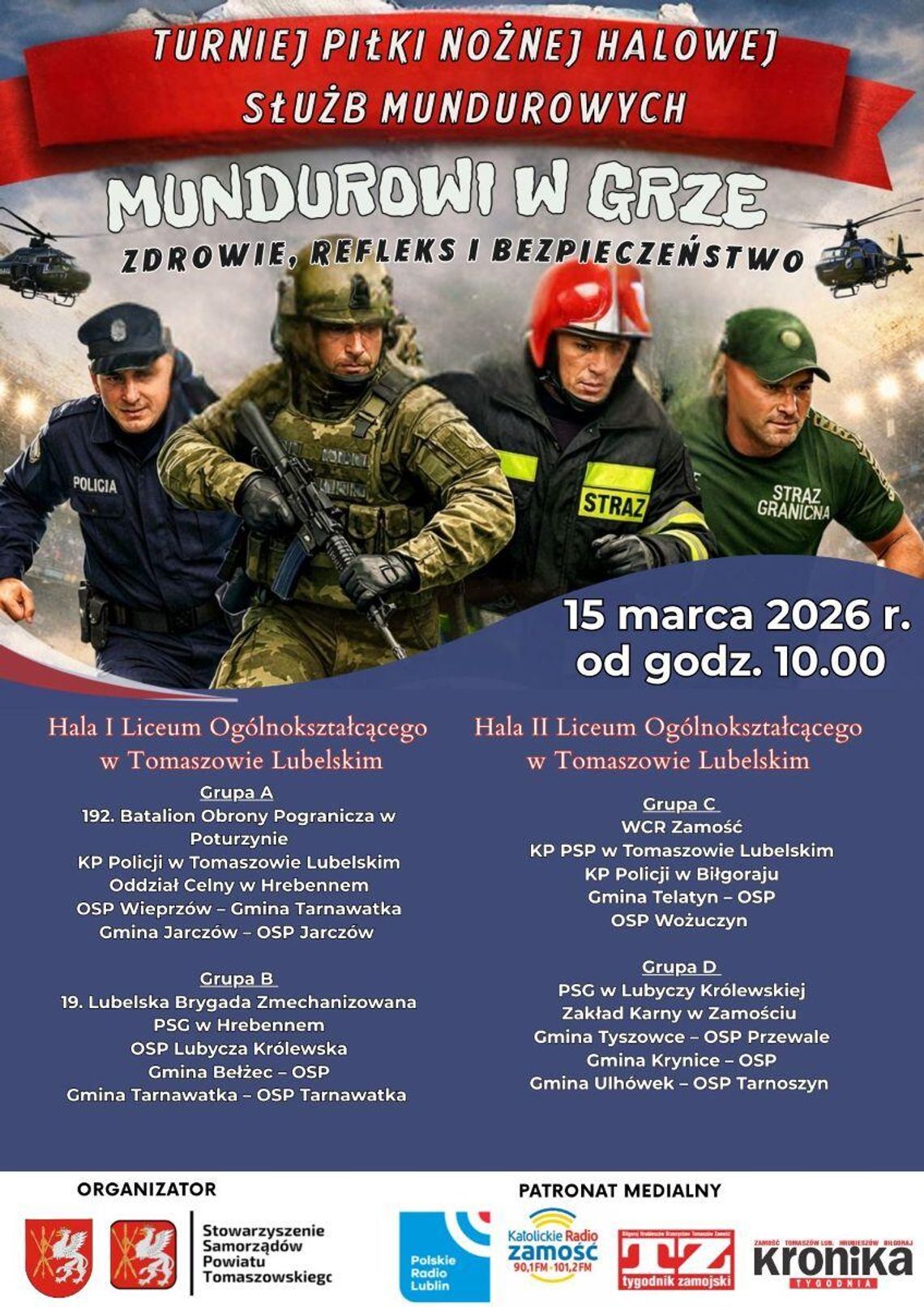 Tomaszów Lubelski: Mundurowi w Grze