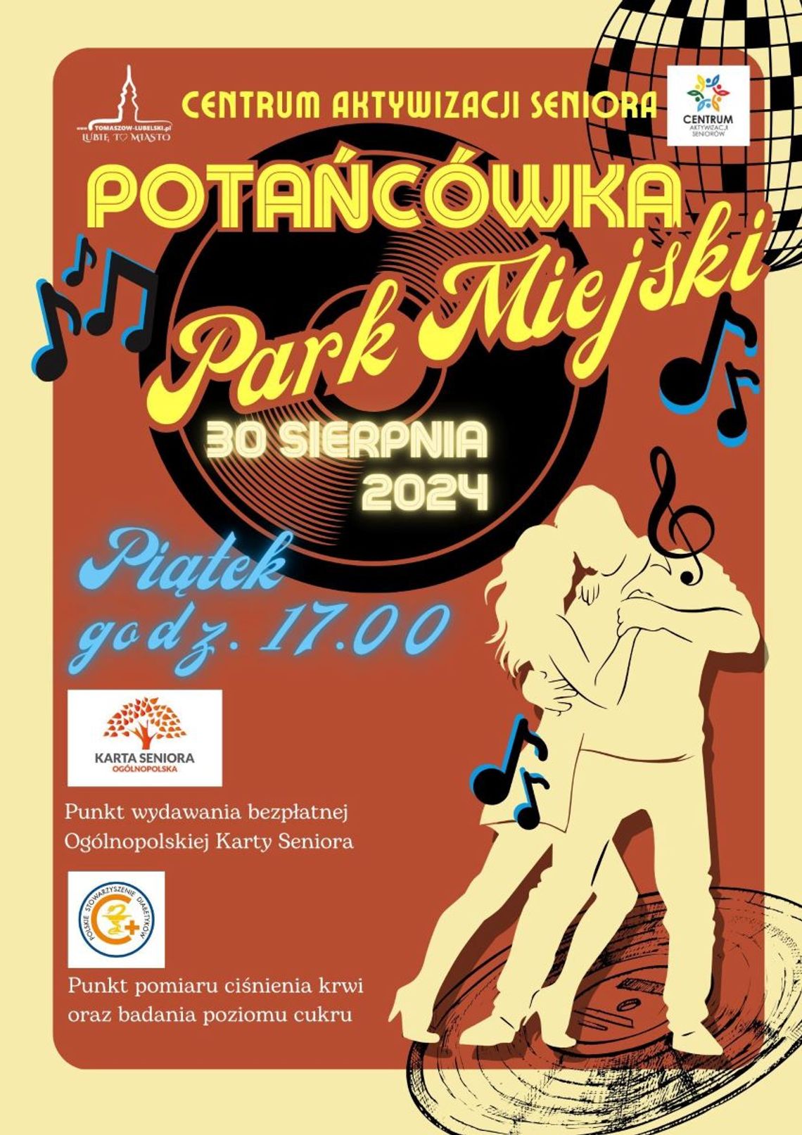 Tomaszów Lubelski: Potańcówka w Parku Miejskim Tomaszów Lubelski: Potańcówka w Parku Miejskim