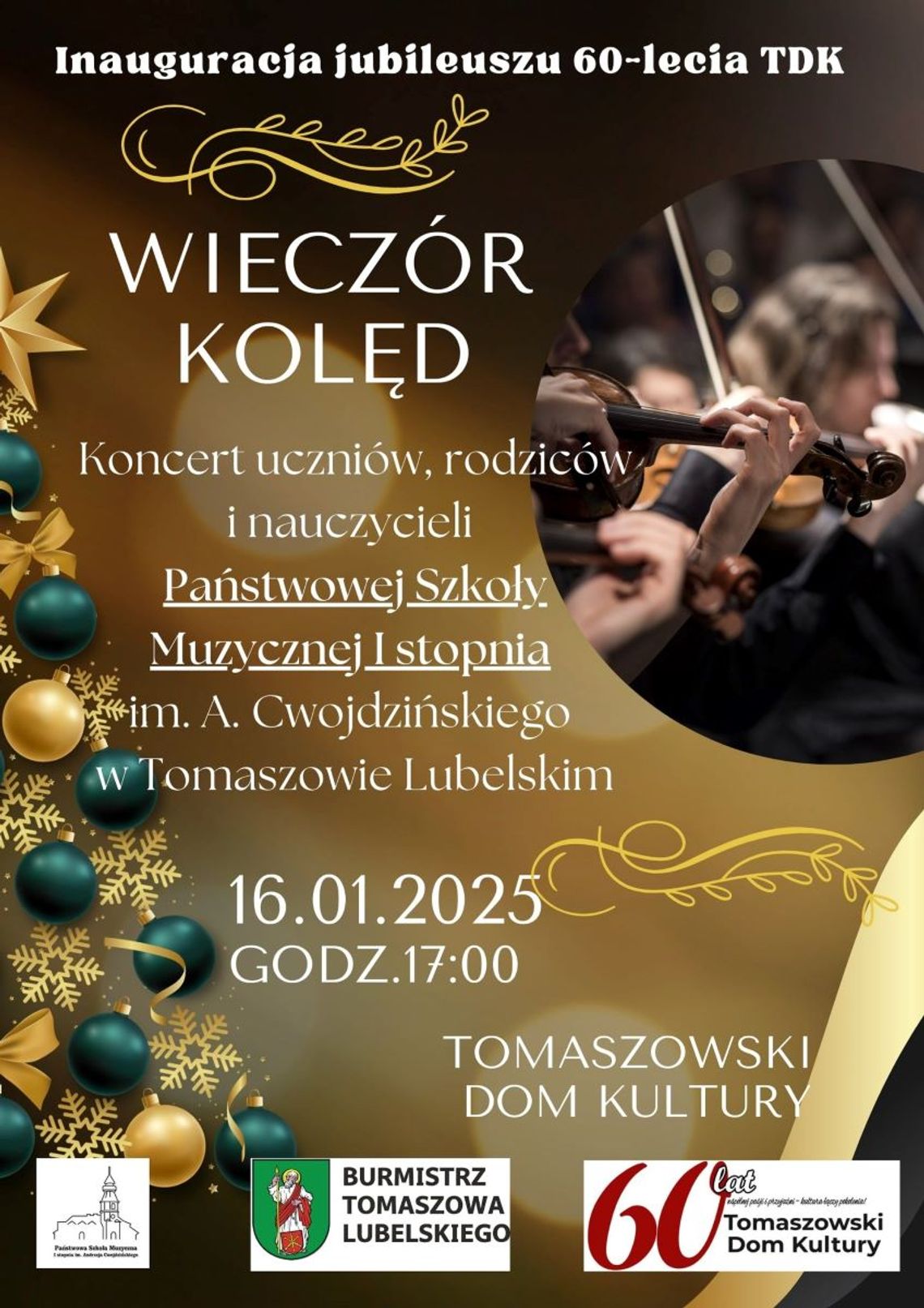 Tomaszów Lubelski: Wieczór kolęd w TDK-u Tomaszów Lubelski: Wieczór kolęd w TDK-u