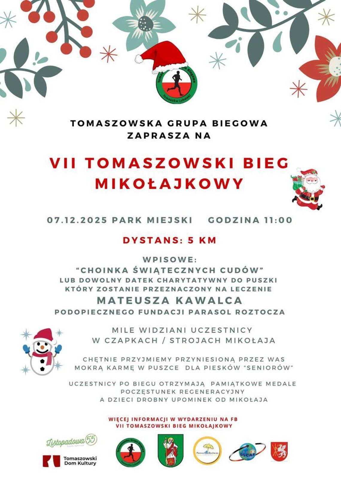 Tomaszowski Bieg Mikołajkowy Tomaszowski Bieg Mikołajkowy