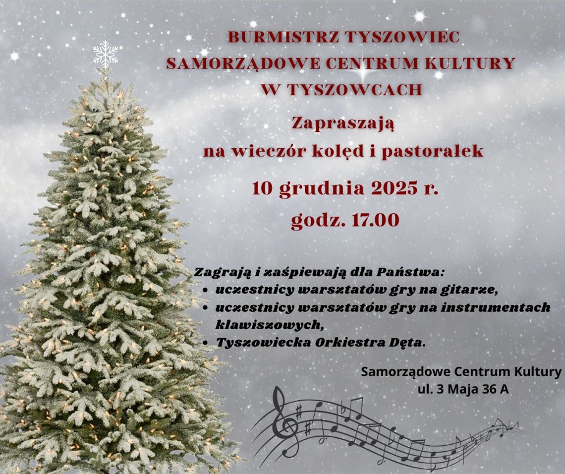 Tyszowce: Koncert kolęd i pastorałek