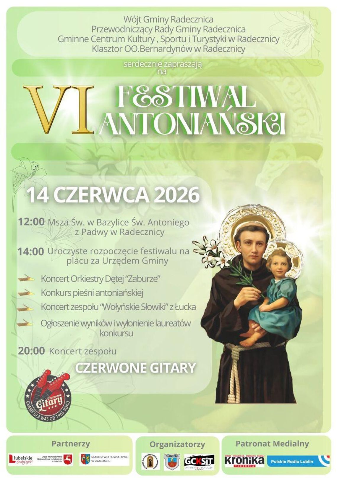 VI Festiwal Antoniański VI Festiwal Antoniański