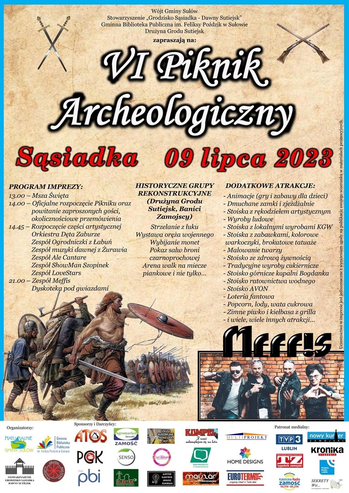 VI Piknik Archeologiczny w Sąsiadce VI Piknik Archeologiczny w Sąsiadce