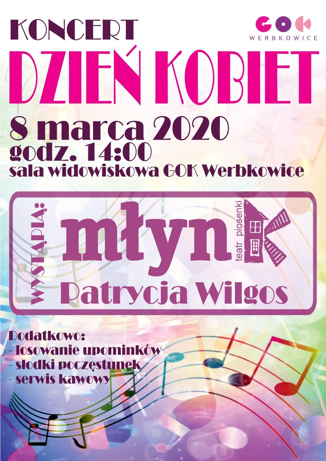 Werbkowice: Koncert na Dzień Kobiet w GOK