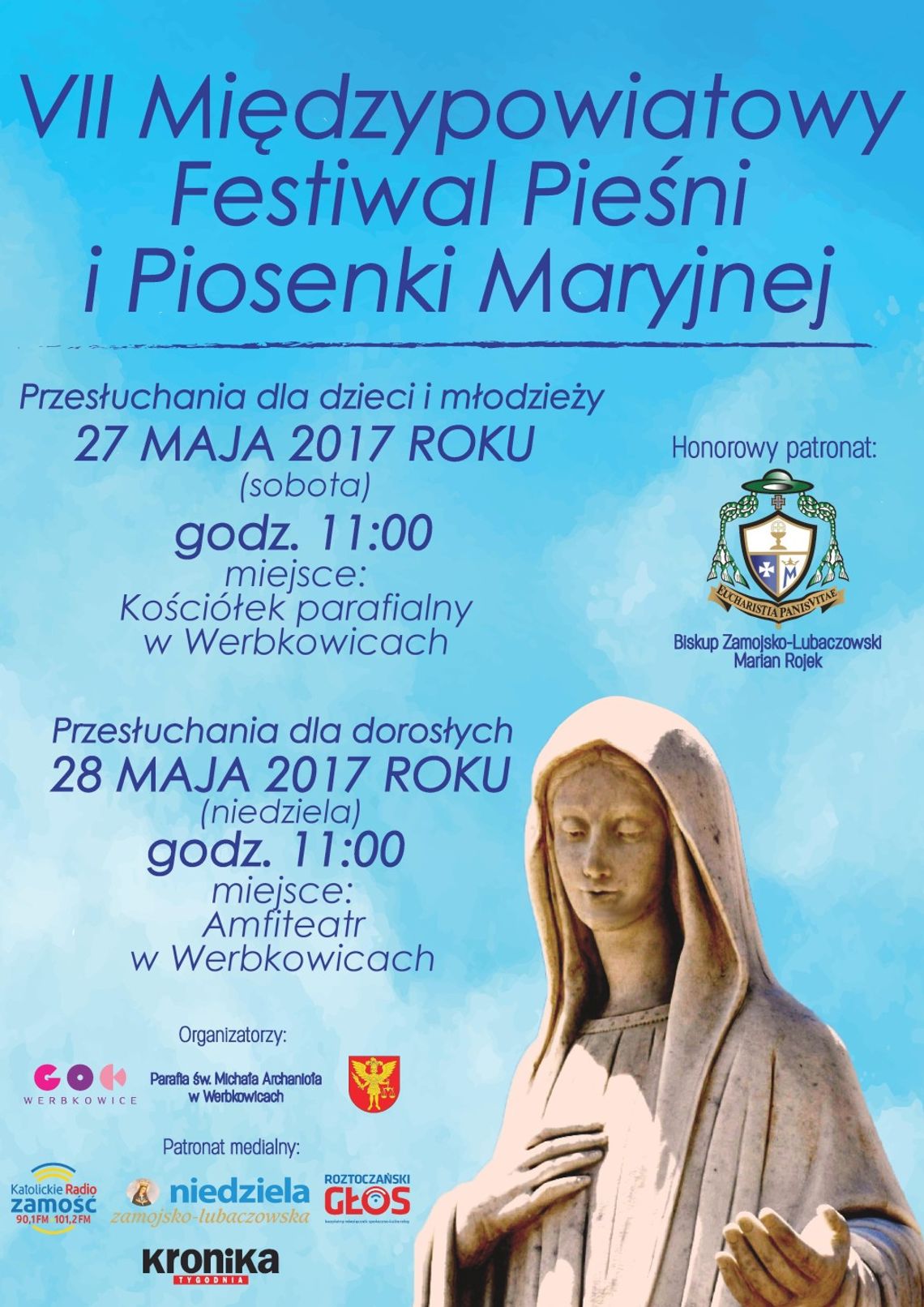 Werbkowice: Międzypowiatowy Festiwal Pieśni i Piosenki Maryjnej 2017
