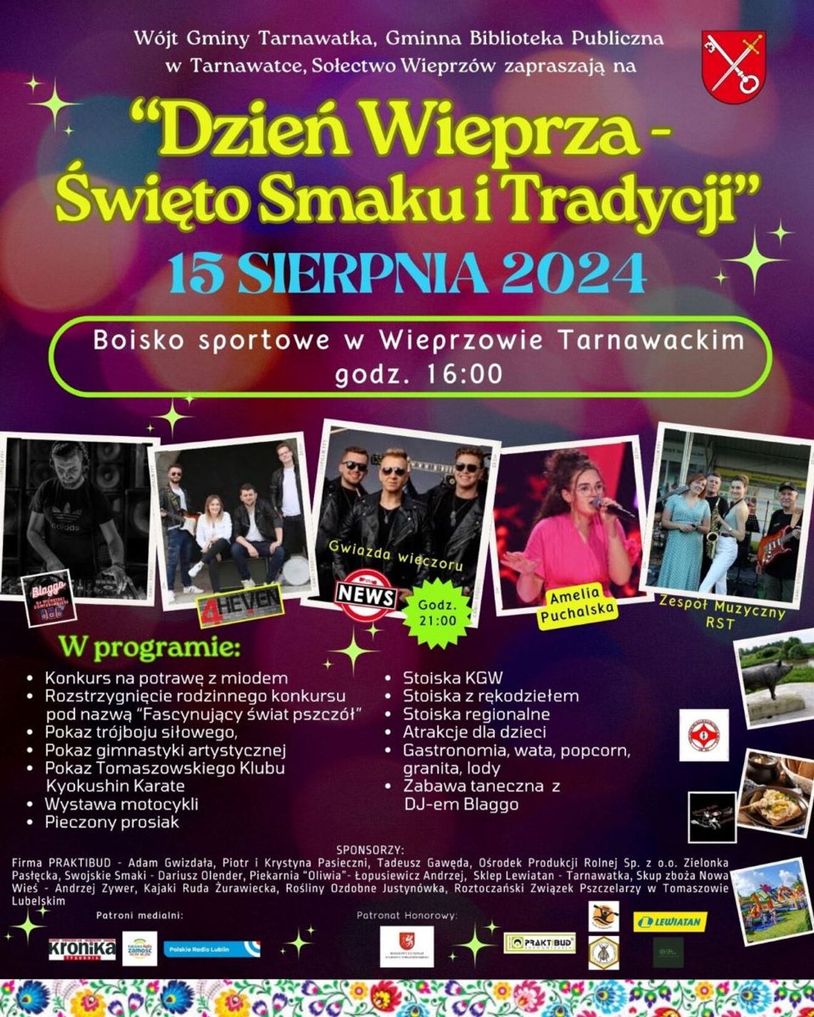 Wieprzów Tarnawacki: Dzień Wieprza – Święto Smaku i Tradycji Wieprzów Tarnawacki: Dzień Wieprza – Święto Smaku i Tradycji