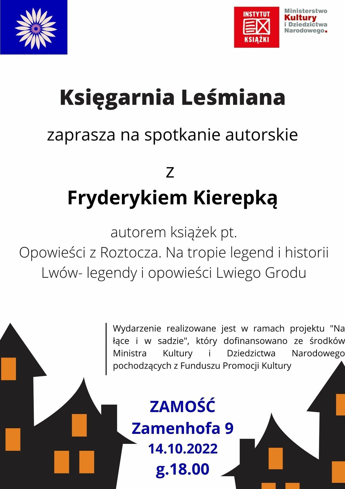 Zamość. Autor "Opowieści z Roztocza" w Księgarni Leśmiana Zamość. Autor "Opowieści z Roztocza" w Księgarni Leśmiana