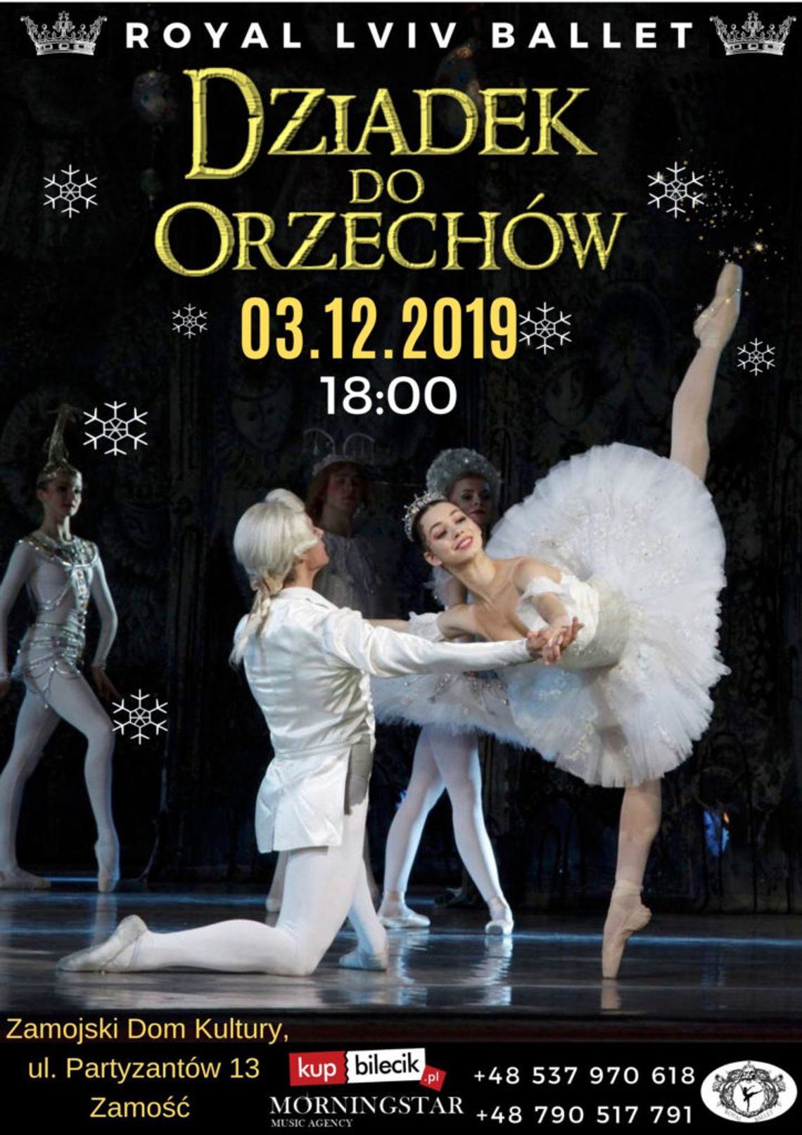 Zamość: „Dziadek do orzechów” zespołu Royal Lviv Ballet w ZDK