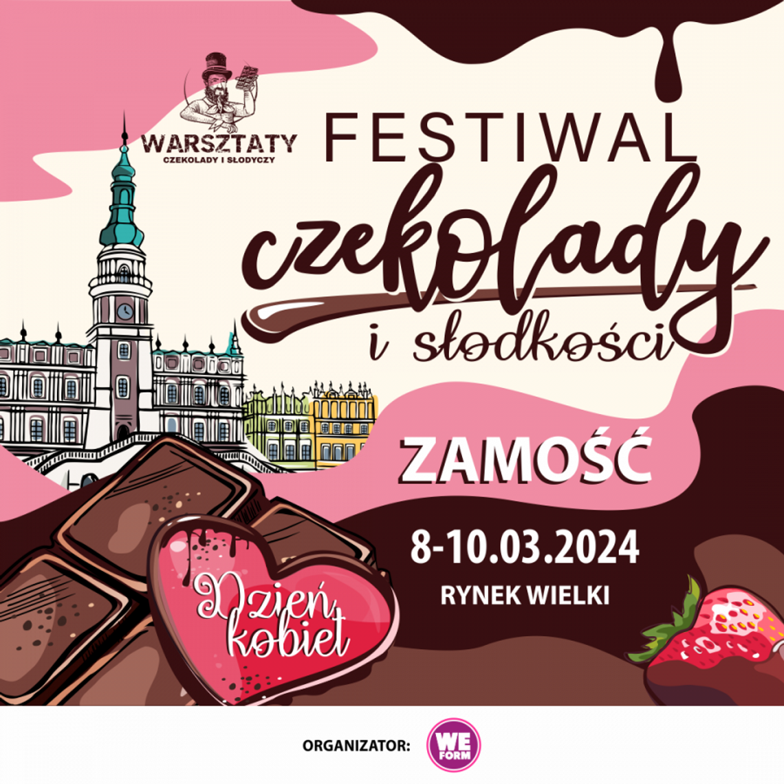 Zamość: Festiwal Czekolady i Słodkości Zamość: Festiwal Czekolady i Słodkości