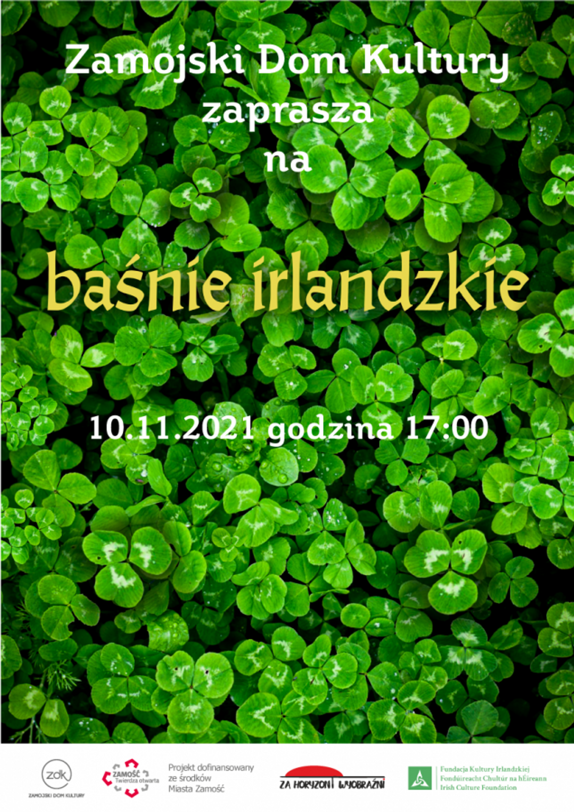 Zamość: Irlandzkie baśnie w ZDK