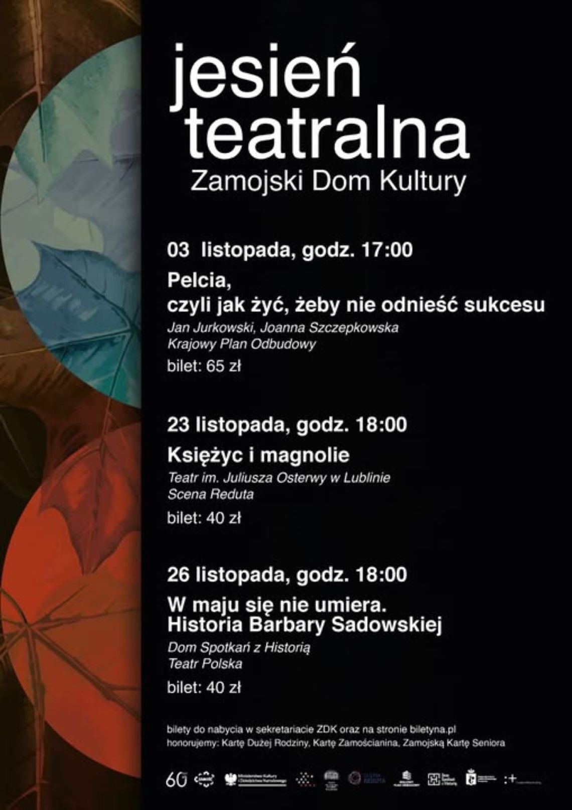 Zamość: Jesień teatralna [PROGRAM]