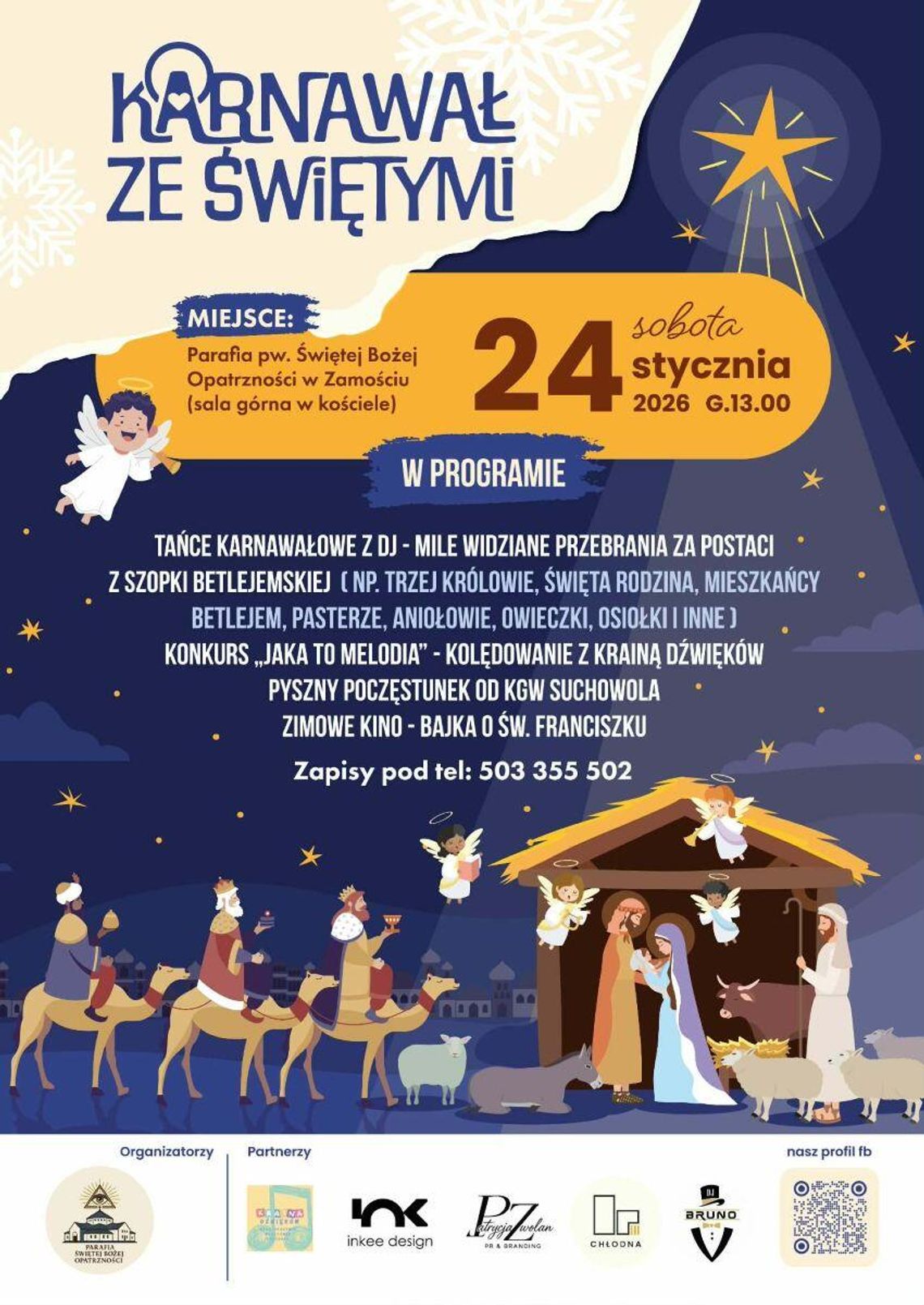 Zamość: Karnawał ze Świętymi Zamość: Karnawał ze Świętymi