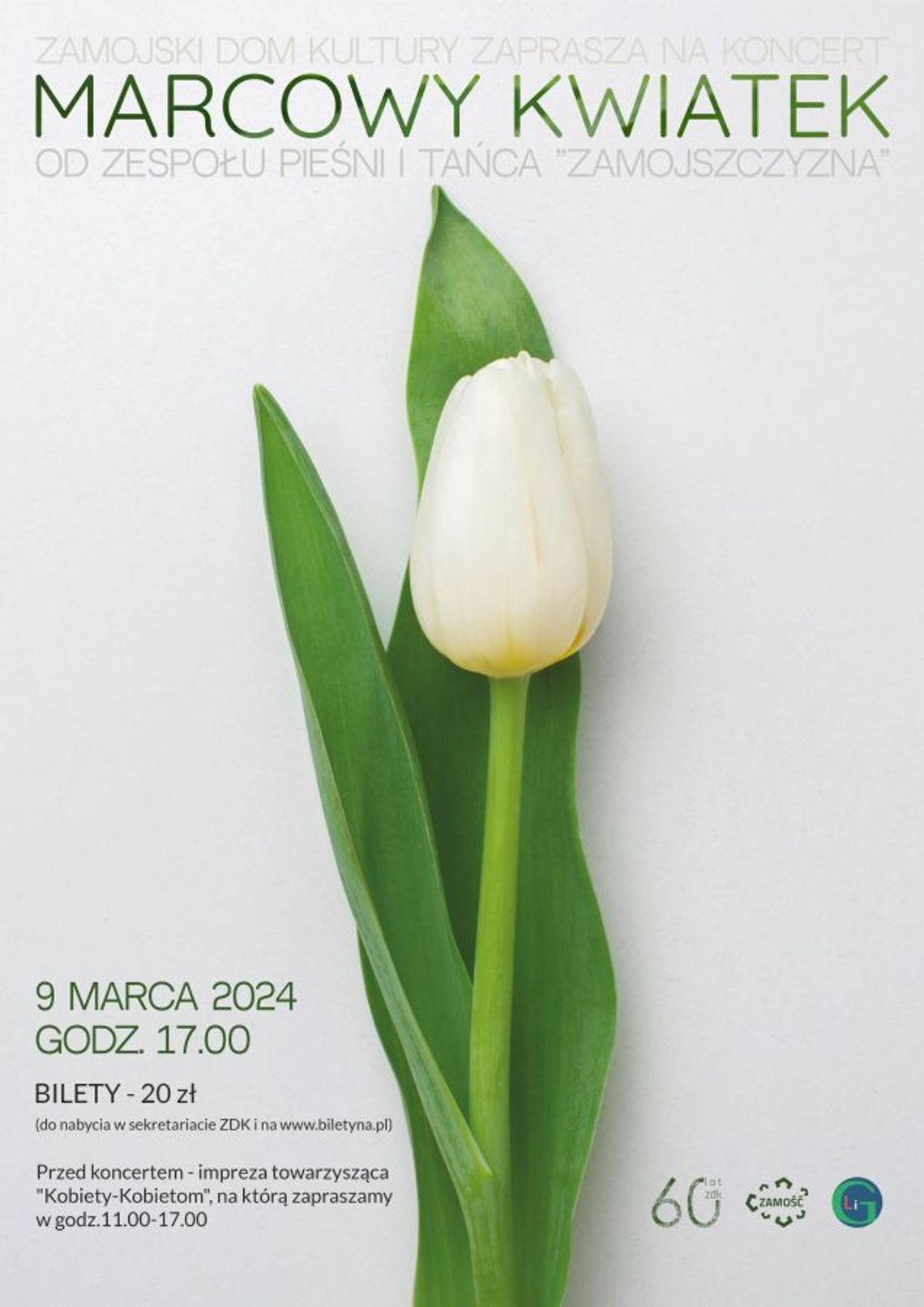 Zamość: Koncert ZPiT Zamojszczyzna "Marcowy kwiatek"