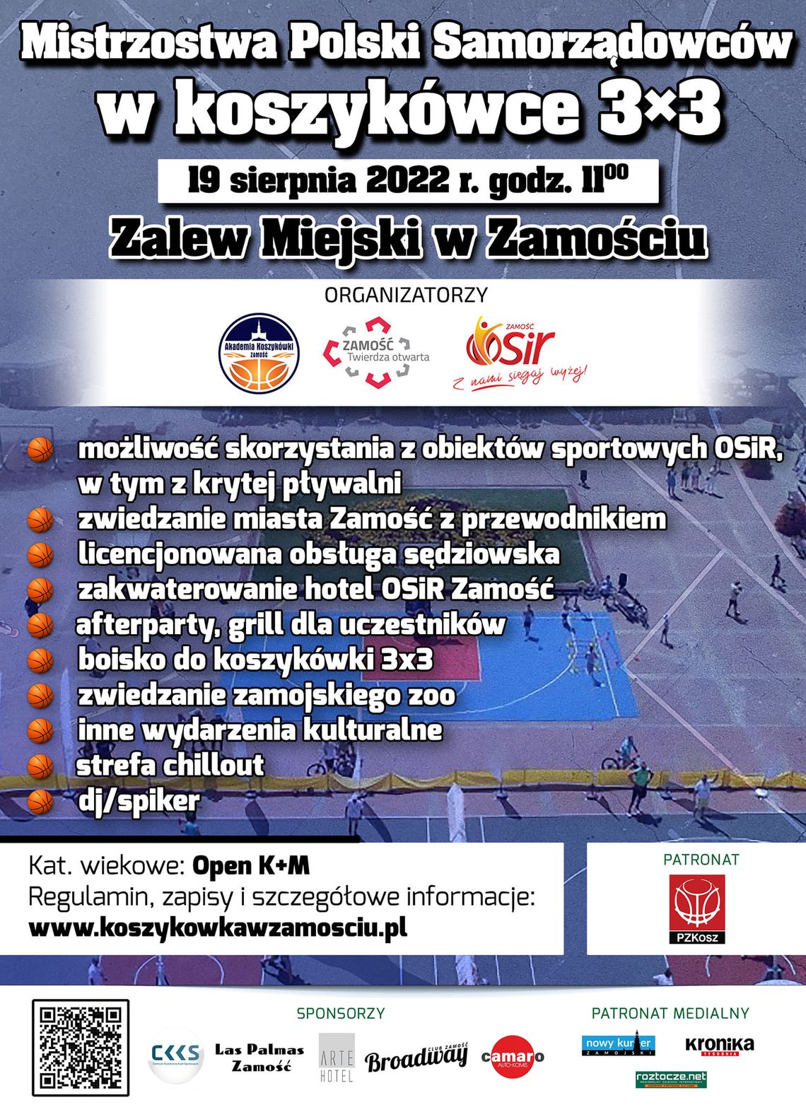 Zamość: Mistrzostwa Polski Samorządowców w koszykówce 3x3