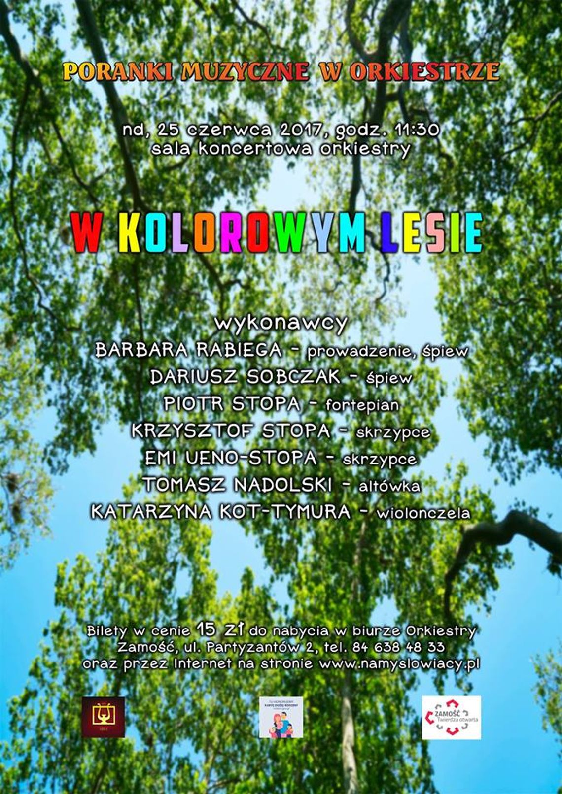 Zamość: Poranek muzyczny dla dzieci u Namysłowiaków Zamość: Poranek muzyczny dla dzieci u Namysłowiaków