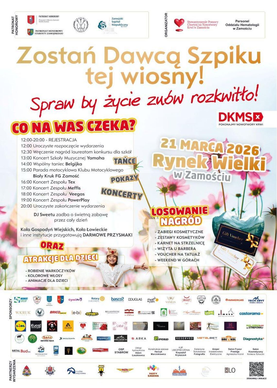 Zamość: Zostań dawcą szpiku Zamość: Zostań dawcą szpiku