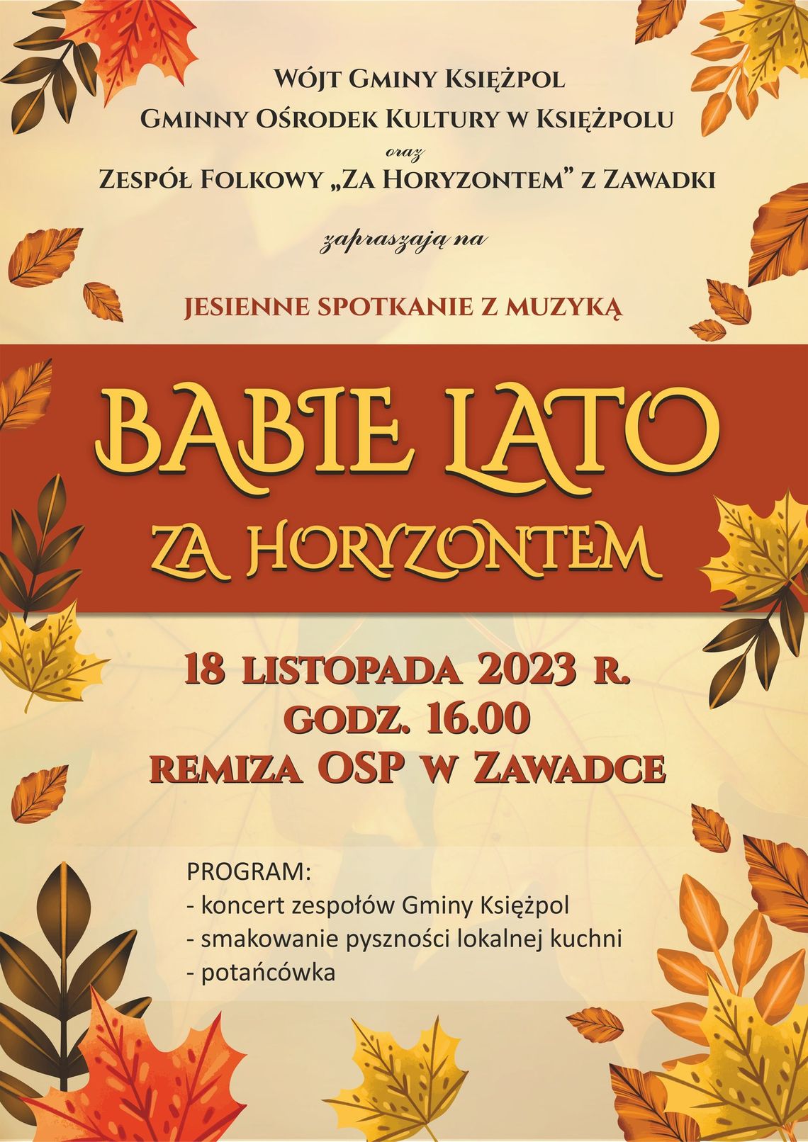 Zawadka: Babie lato za horyzontem