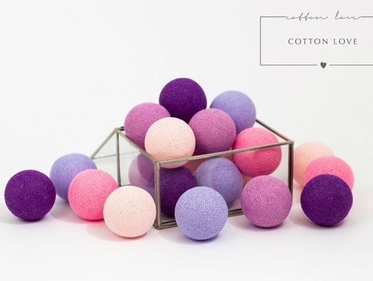 Cotton balls (dostępne w MPlanecie, kolory do wyboru)