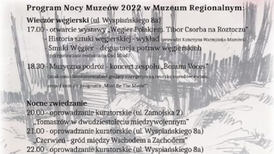 Tomaszów Lubelski: Noc Muzeów w Muzeum Regionalnym