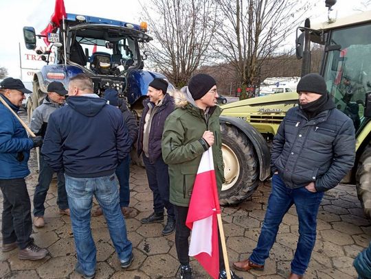 Protest rolników w Chełmie