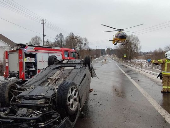 Wypadek śmiertelny na trasie Krasnystaw-Chełm. Dwie osoby nie żyją