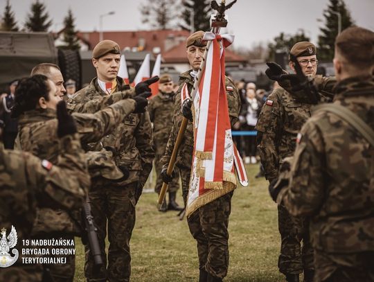 Wola Uhruska: Przysięga wojskowa żołnierzy 19 Nadbużańskiej Brygady Obrony Terytorialnej