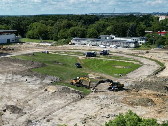 Budowa stadionu OSiR w Zamościu