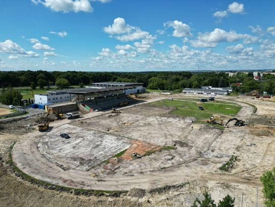 Budowa stadionu OSiR w Zamościu