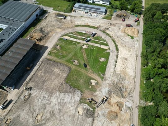 Budowa stadionu OSiR w Zamościu