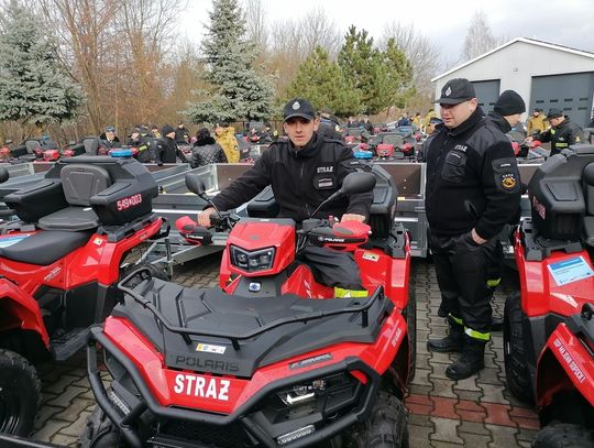 Krasnystaw: 10 jednostek OSP z powiatu tomaszowskiego dostało quady