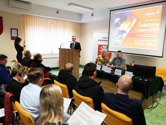 Biłgoraj: Spotkanie informacyjne dla strażaków