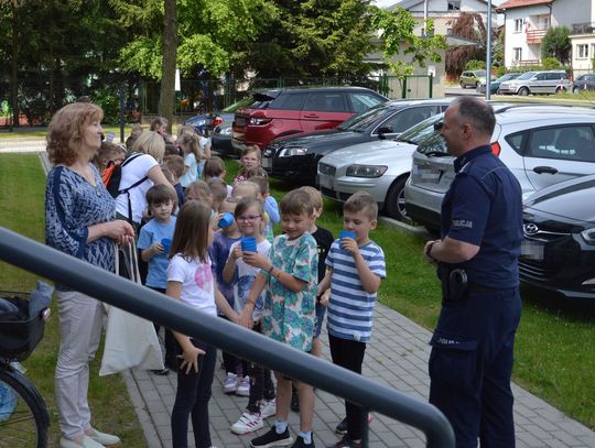 Biłgoraj: Wizyta przedszkolaków w KPP w Biłgoraju
