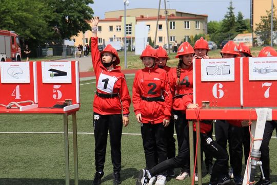 Zawody Powiatowe Młodzieżowych Drużyn Pożarniczych w Lubyczy Królewskiej