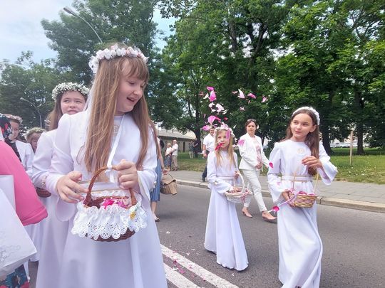 Zamość: Boże Ciało 2024. Procesja na Starym Mieście