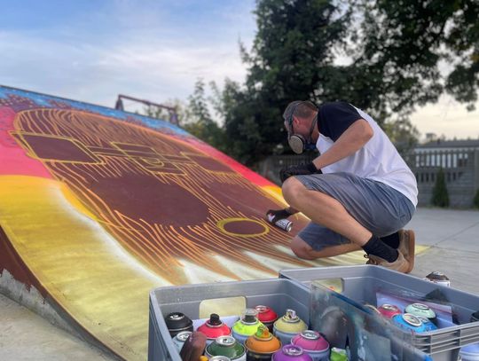 Bełżec: Stforky zmalowali im skatepark [ZDJĘCIA]