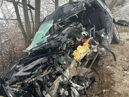 Koszmarny wypadek w powiecie krasnostawskim. Zobacz zdjęcia