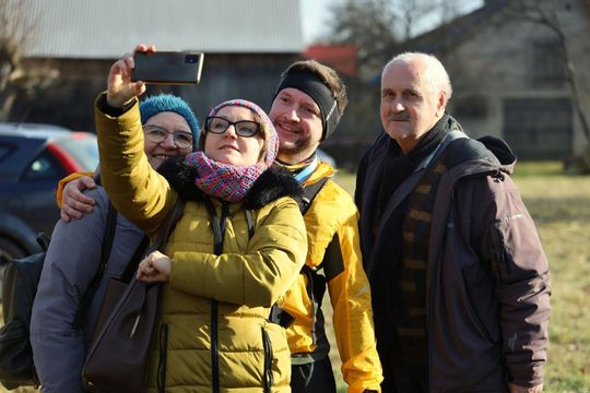 Zimowy Bieg Chrząszcza w Kawęczynku - galeria zdjęć