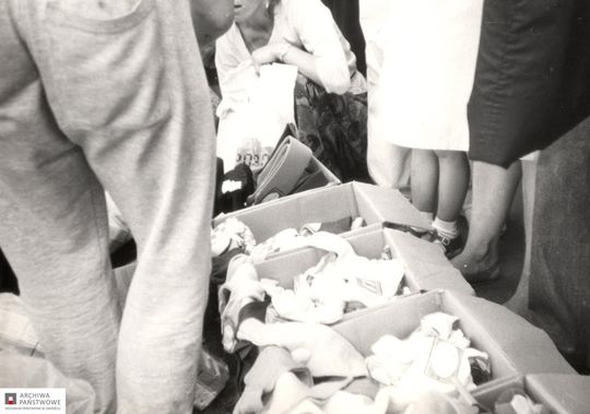 Zamość na archiwalnych fotografiach: Stary bazarek przy parku - galeria zdjęć Zamość na archiwalnych fotografiach: Stary bazarek przy parku - galeria zdjęć