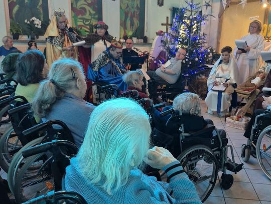 Jasełka w DPS w Tyszowcach - galeria zdjęć