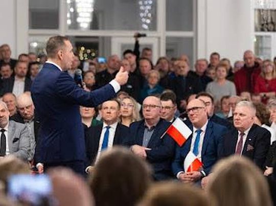 Zamość: Karol Nawrocki spotkał się z wyborcami - galeria zdjęć