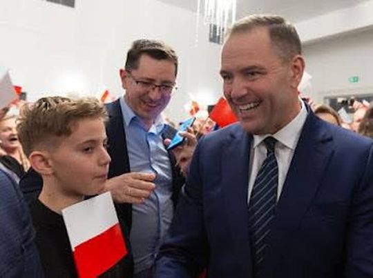 Zamość: Karol Nawrocki spotkał się z wyborcami - galeria zdjęć