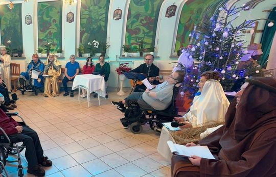 Jasełka w DPS w Tyszowcach - galeria zdjęć